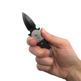 4.75 Automatic Knife With Safety Lock (Color: Wood)